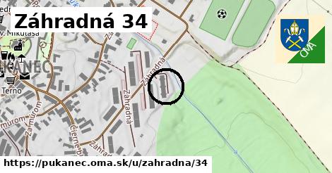 Záhradná 34, Pukanec