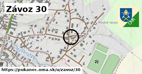 Závoz 30, Pukanec