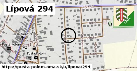 Lípová 294, Pustá Polom