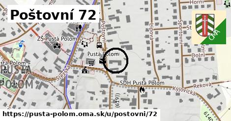 Poštovní 72, Pustá Polom