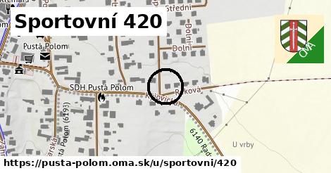 Sportovní 420, Pustá Polom