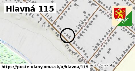 Hlavná 115, Pusté Úľany