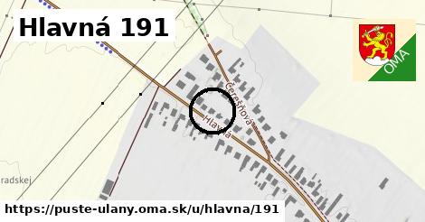 Hlavná 191, Pusté Úľany