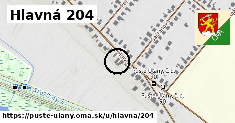 Hlavná 204, Pusté Úľany