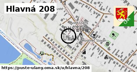 Hlavná 208, Pusté Úľany