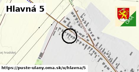 Hlavná 5, Pusté Úľany