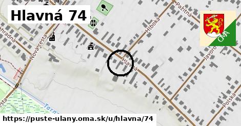 Hlavná 74, Pusté Úľany