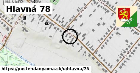 Hlavná 78, Pusté Úľany