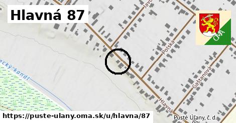 Hlavná 87, Pusté Úľany