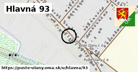 Hlavná 93, Pusté Úľany