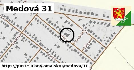 Medová 31, Pusté Úľany