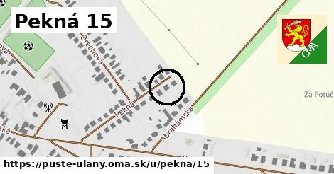 Pekná 15, Pusté Úľany