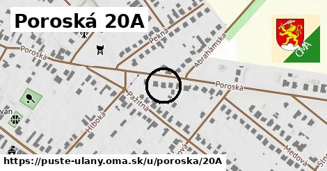 Poroská 20A, Pusté Úľany