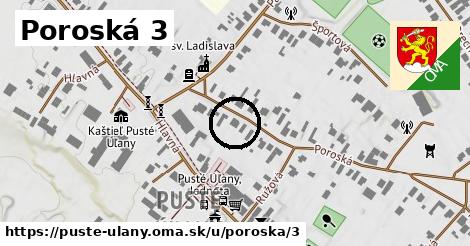 Poroská 3, Pusté Úľany