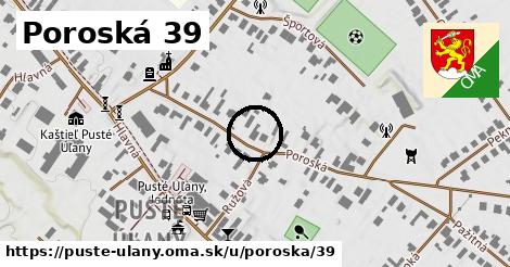 Poroská 39, Pusté Úľany