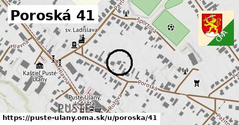 Poroská 41, Pusté Úľany