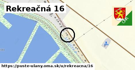 Rekreačná 16, Pusté Úľany