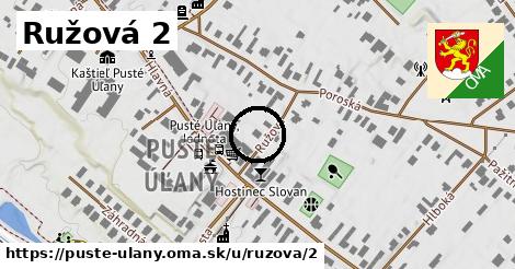 Ružová 2, Pusté Úľany