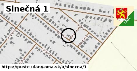 Slnečná 1, Pusté Úľany
