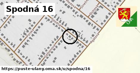 Spodná 16, Pusté Úľany