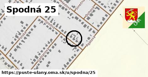 Spodná 25, Pusté Úľany