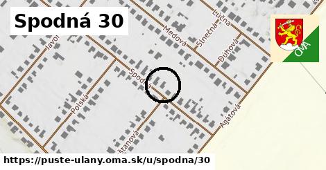 Spodná 30, Pusté Úľany