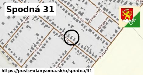 Spodná 31, Pusté Úľany