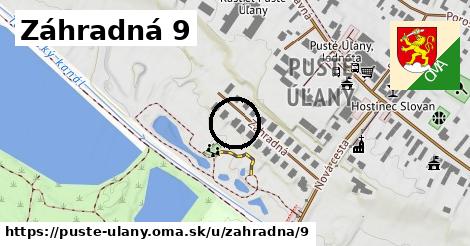 Záhradná 9, Pusté Úľany