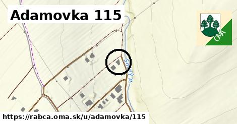 Adamovka 115, Rabča