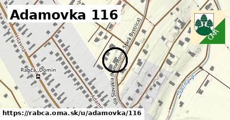 Adamovka 116, Rabča