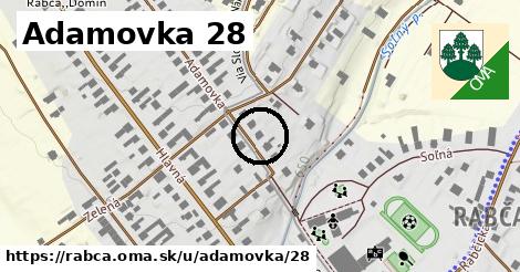 Adamovka 28, Rabča