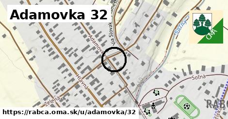 Adamovka 32, Rabča