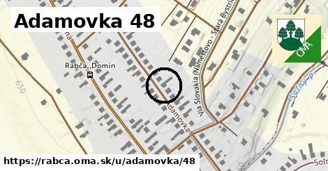 Adamovka 48, Rabča