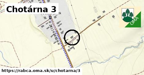 Chotárna 3, Rabča