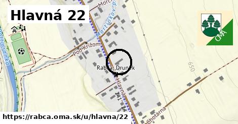 Hlavná 22, Rabča