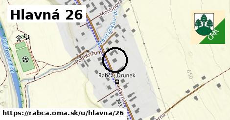 Hlavná 26, Rabča