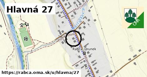 Hlavná 27, Rabča