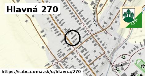 Hlavná 270, Rabča