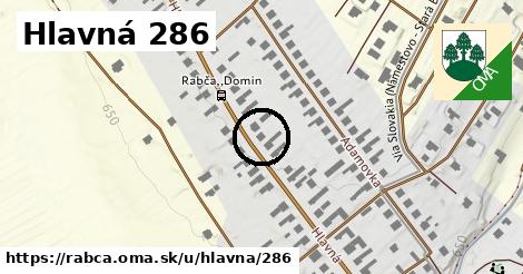 Hlavná 286, Rabča