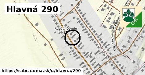 Hlavná 290, Rabča