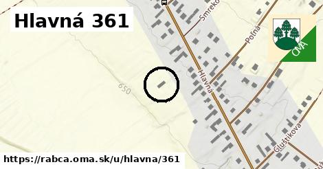 Hlavná 361, Rabča