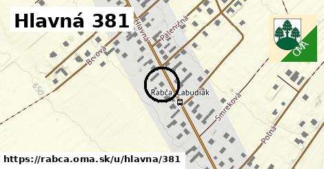 Hlavná 381, Rabča