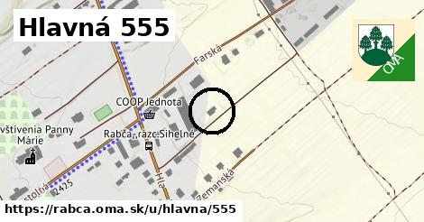 Hlavná 555, Rabča