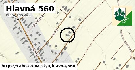 Hlavná 560, Rabča