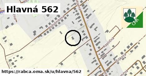 Hlavná 562, Rabča