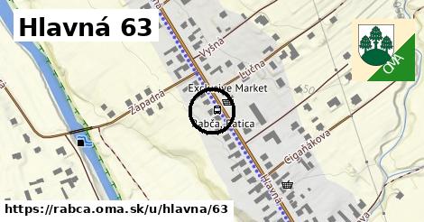 Hlavná 63, Rabča