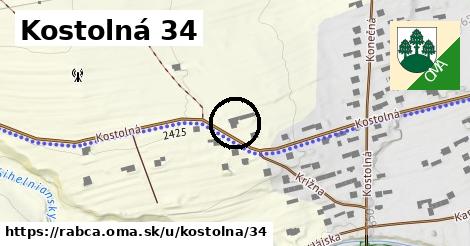 Kostolná 34, Rabča