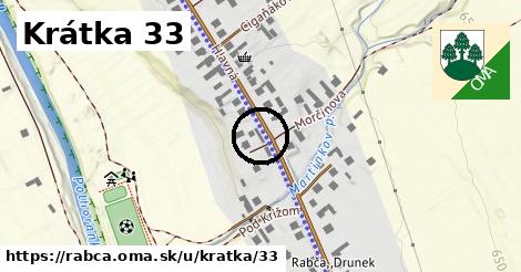 Krátka 33, Rabča