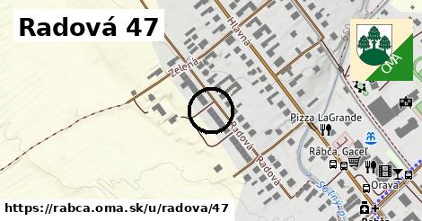 Radová 47, Rabča