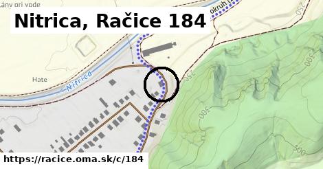 Nitrica, Račice <span class="supisne">184</span>